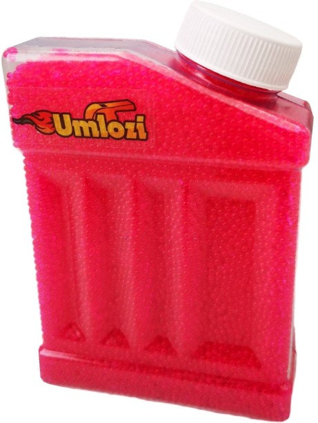 Umlozi Gel Blaster Gel Balls - Over 45 000 Gel Balls Pack - Pink Darts & Plastic Bullets