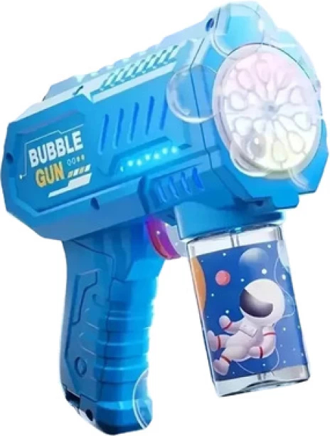 top sale trader Kids Electric Bubble Gun Automatic Soap Blower-10 Holes Gun