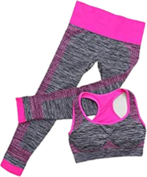 HOME GYM Polyester Printed Track Suit for Girls