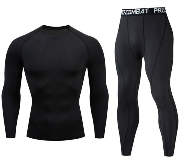 HOME GYM Polyester Solid Track Suit for Men