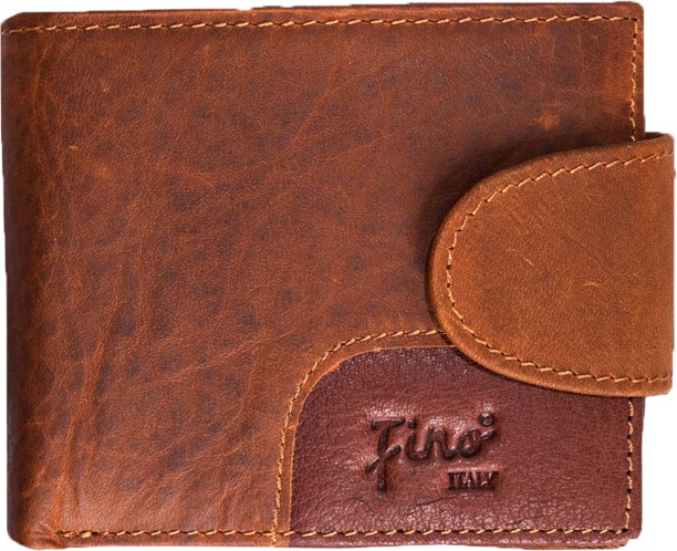 fino GX-049 Full Grain Genuine Leather Men s Classic Card Wallet with Box Travel Organizer