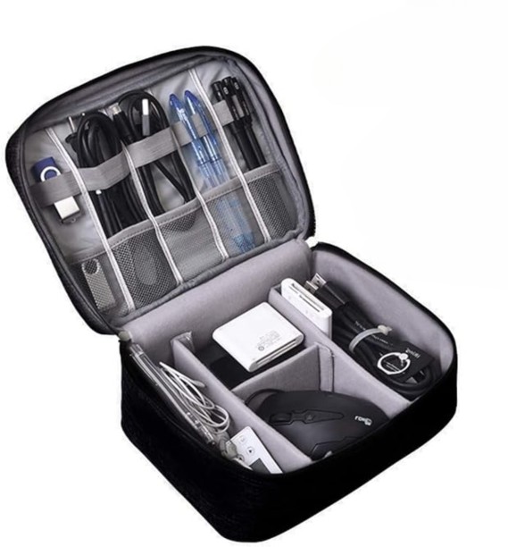 Lith Electronics Cable Bag Travel Organizer
