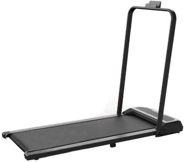 Runwell 2 in 1 Folding Treadmill, Foldable Walking Jogging Machine Installation-Free Electric Treadmill, with Remote Control And LED Display Motorized Treadmill