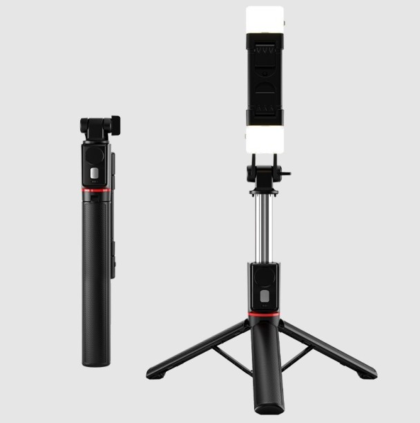 Generic 1700mm Extendable Phone Stand Holder Tripod Remote Portable Stretchable Steady Shooting Live Streaming Selfie Stick Tripod