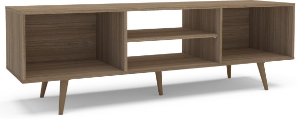 Click Furniture Sammy TV Stand Brown Engineered Wood TV Entertainment Unit