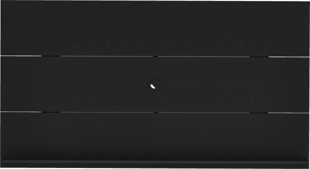 Click Furniture TV Panel Slim Black Engineered Wood TV Entertainment Unit