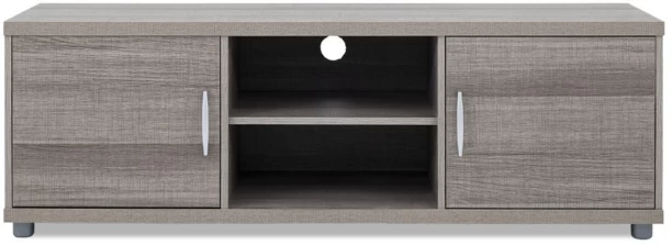 Khalil Mania Open-Shelf Plasma TV Stand Solid Wood TV Entertainment Unit