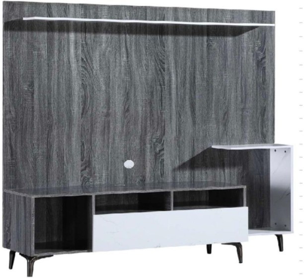 Generic TV2 Free Standing Wooden TV Wall Unit Engineered Wood TV Entertainment Unit