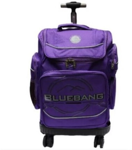 PSM 23 Trading PS0058 Double-side Purple Polyester, Rubber Motorbike Saddlebag