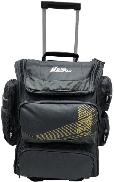 PSM 23 Trading PS0040 Double-side Black Polyester, Rubber Motorbike Saddlebag