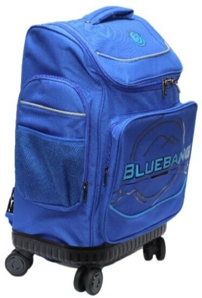 PSM 23 Trading PS0054 Double-side Blue Polyester, Rubber Motorbike Saddlebag