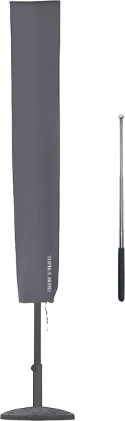 Topika 10 g Capacity Plastic Parasol Waterproof Cover Outdoor Umbrella Cover Umbrella Base Half-round