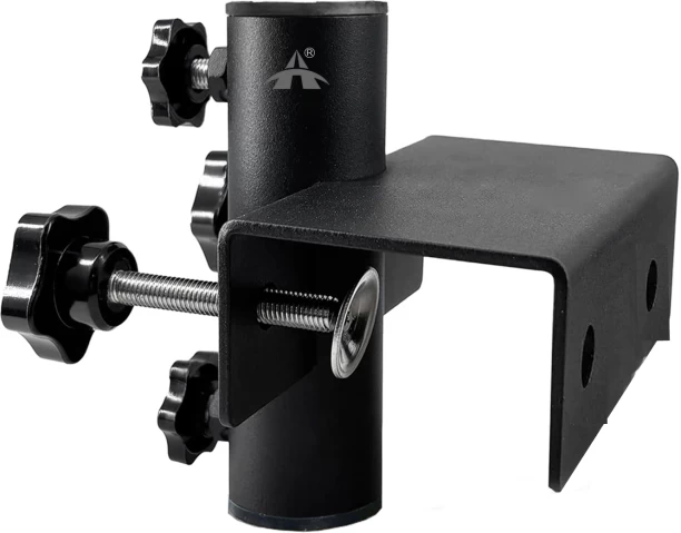 ALANES 700 g Capacity Steel Beach Patio Umbrella Clamp Outdoor Umbrella Holder Clamp Umbrella Base Round