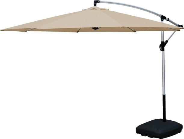 Home Links 20 kg Capacity Plastic Aluminum Garden Umbrella Cantilever With 60L Banana Base Umbrella Base Square