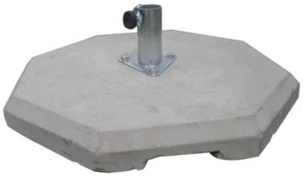 VIVIDITTO 35 g Capacity Concrete Concrete Umbrella Base Umbrella Base Round