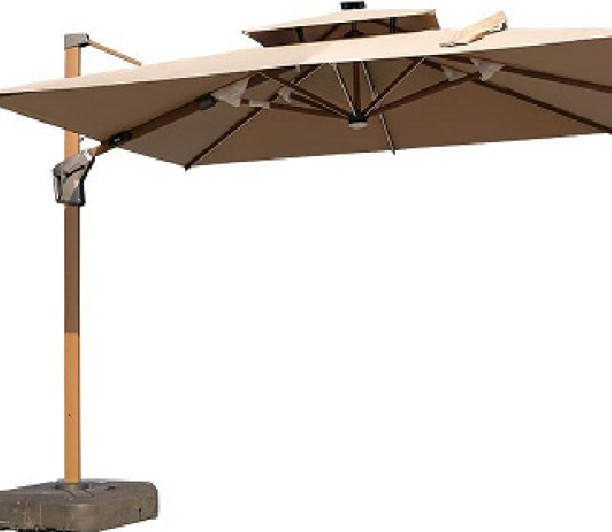 WOODLY 110 g Capacity Plastic T253500 Umbrella Base Rectangular