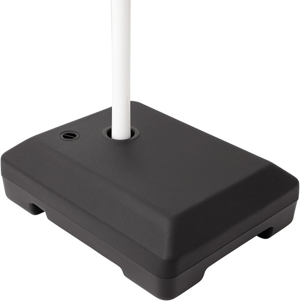 Generic 20 kg Capacity Plastic HS-93 Umbrella Base Rectangular