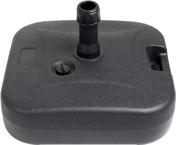 Anchor 39 kg Capacity Plastic Heavy Duty Parasol Patio Garden Umbrella Stand Sand Water Fillable 39kg Capacity Umbrella Base Square