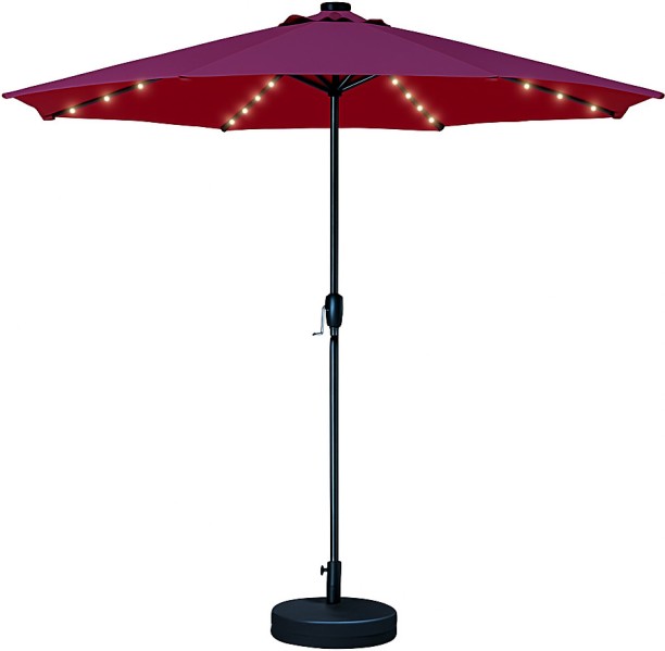 Generic Solar LED Patio Umbrella – Outdoor Umbrella with Lights Umbrella