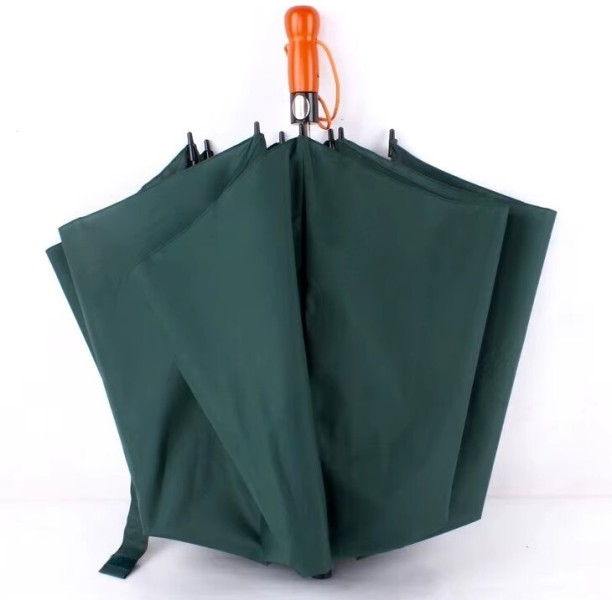 Generic 28 Inches Windproof Compact Large Foldable Custom Wooden Handle Umbrella