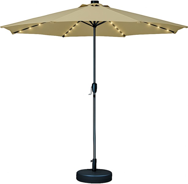 Generic Solar LED Patio Umbrella – Outdoor Umbrella with Lights Umbrella
