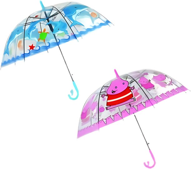 AZ Décor Umbrella Kiddies 8-Rib 4-Asstd 75Cm Dia Umbrella