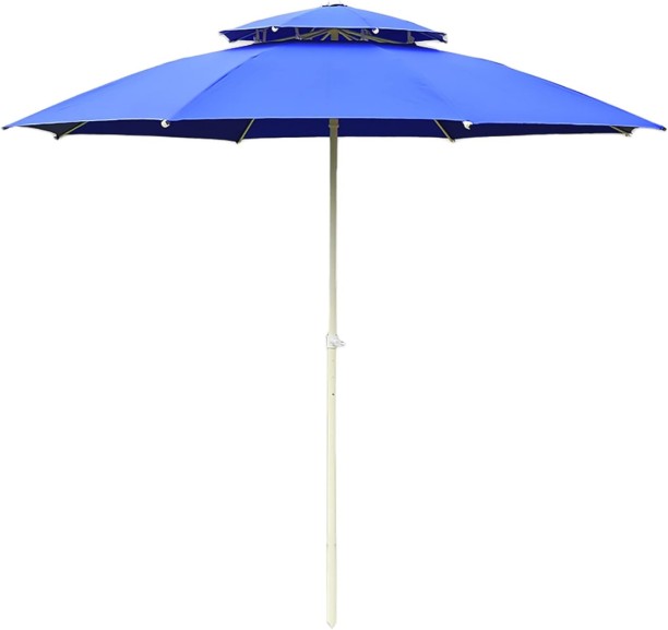 Generic Garden Parasol Umbrella with 3-Layer Windproof Ribs for Outdoor Use Umbrella