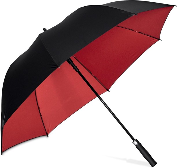 US BASIC Hankley Auto-Open Golf Umbrella Red Umbrella