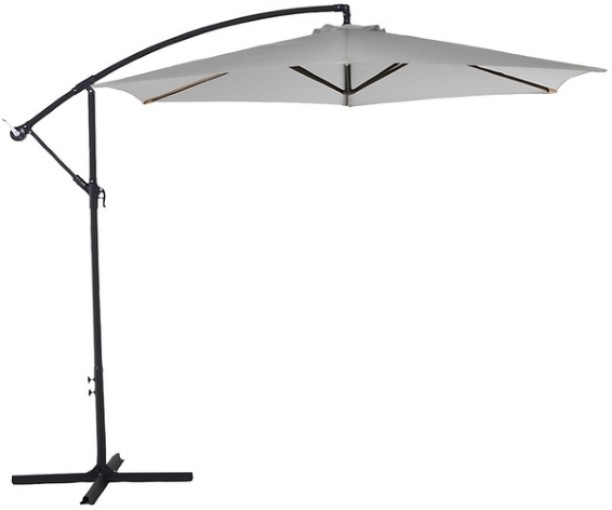 Generic Kenya Cantilever Ecru 3000 mm Excludes Base Umbrella