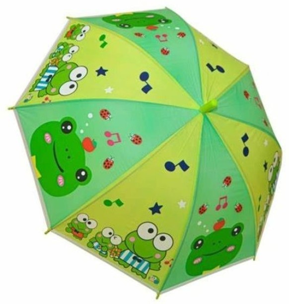 cotton road Kids' Green Smiling Frog Family Umbrella Umbrella