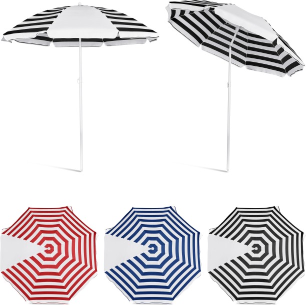 Serendipio Stripe Beach Umbrella