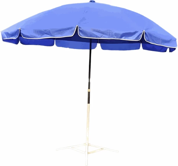 Generic Multi-Function Waterproof Umbrella for Outdoor Use BLUE Umbrella