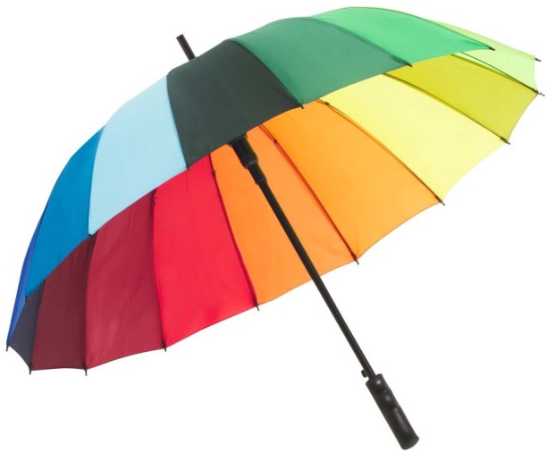 Raindance Rainbow Rain Umbrella Umbrella