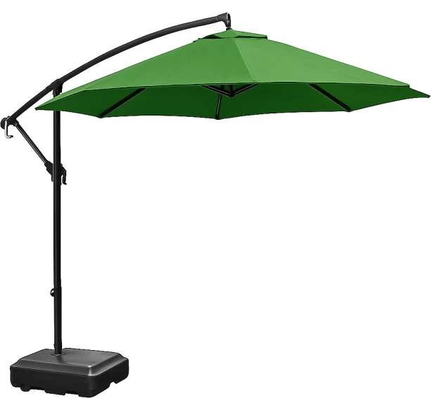 Generic 3m Cantilever Umbrella – Side Post Patio Sun Shade with base Umbrella