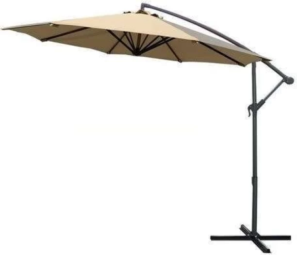 PrimePickSA 360° Rotating Cantilever Garden Umbrella – Large Freestanding Sun Shade for Patio & Pool Area Umbrella