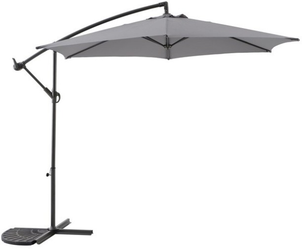 Charms Patio ntilever Umbrella Grey 3 m (without Base) Umbrella