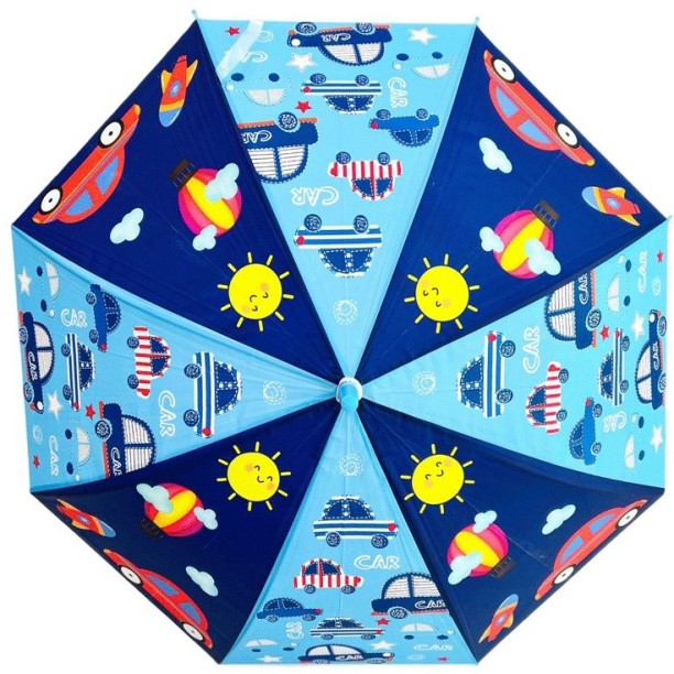 cotton road 1 x Kids' Green Smiling Frog Family Umbrella Umbrella