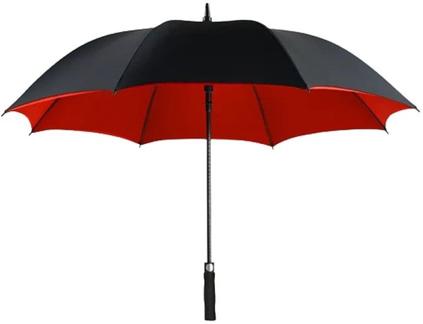 WINWAY Red Rainproof Umbrella Large Umbrella