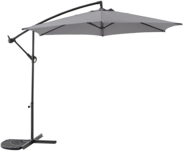 Generic Patio Cantilever Umbrella Grey 3000 mm Umbrella