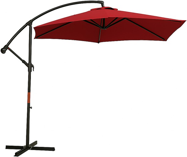 Generic 3x3m Side Sun Umbrella – Offset Cantilever Patio Shade Umbrella