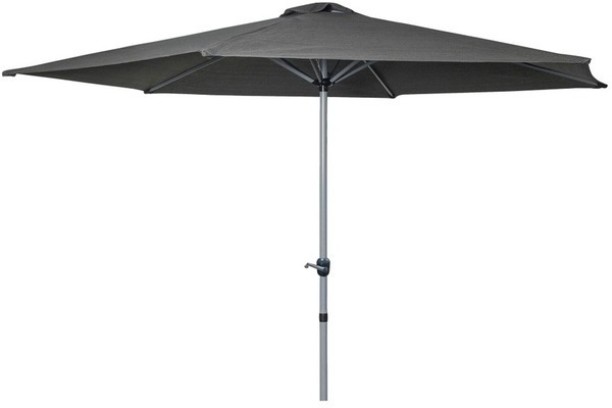 Charms Round Market Umbrella 3000 mm Charcoal (without Base) Umbrella