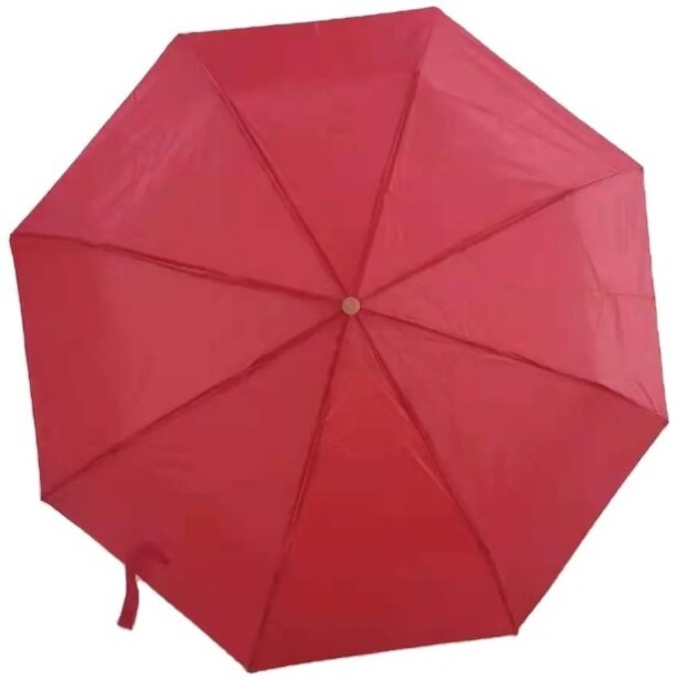 Generic 28 Inches Windproof Compact Large Foldable Custom Wooden Handle Umbrella