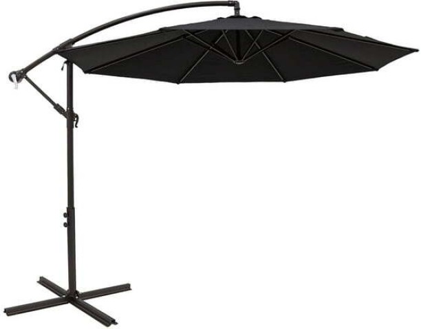 Fine Living Ibiza Cantilever Umbrella - Black Umbrella