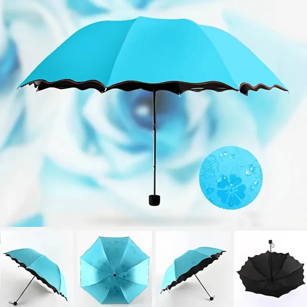 Generic UV Folding Sun / Rain Windproof Umbrella Umbrella