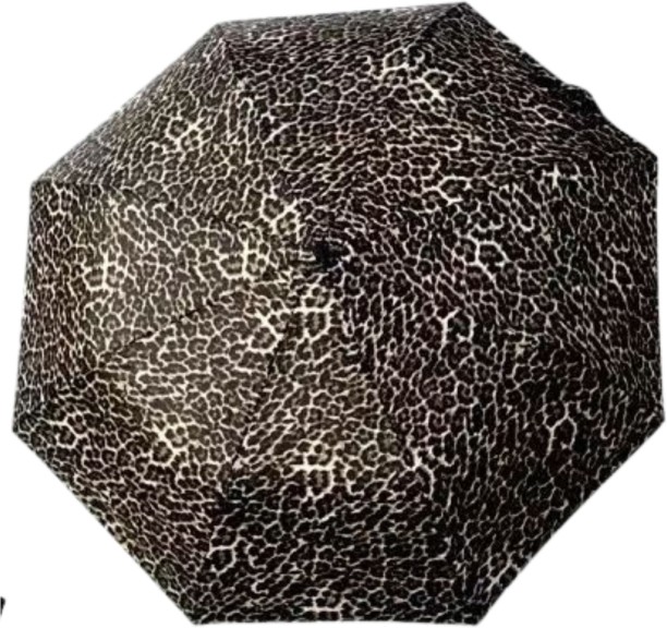 Generic Leopard Print Portable Lightweight Umbrella Umbrella