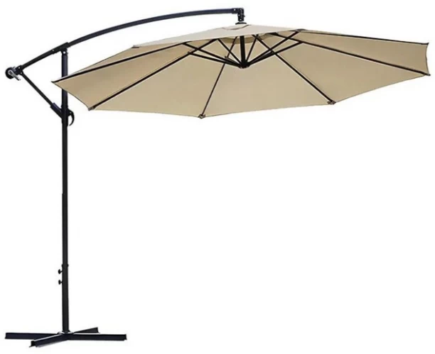 Fine Living Ibiza Cantilever Umbrella - Beige Umbrella