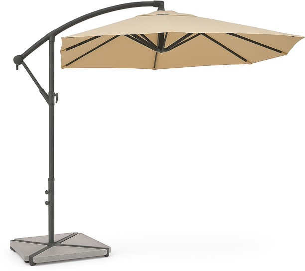 Generic 3m Cantilever Umbrella – Double Top Offset Patio Umbrella with Base Umbrella