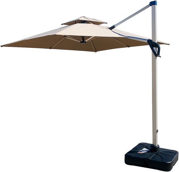 Generic Offset Cantilever Umbrella – Solar, LED, Weatherproof Umbrella