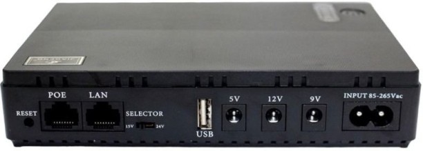 Generic 14000mAh Mini UPS Power Backup for wifi Routers with PoE Port Rack-mount Model UPS