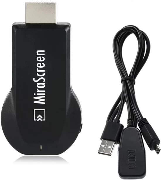 Aerbes MiraScreen Wireless WiFi Display Dongle 1080P HDMI TV Stick Screen Mirroring Miracast 1 GB
